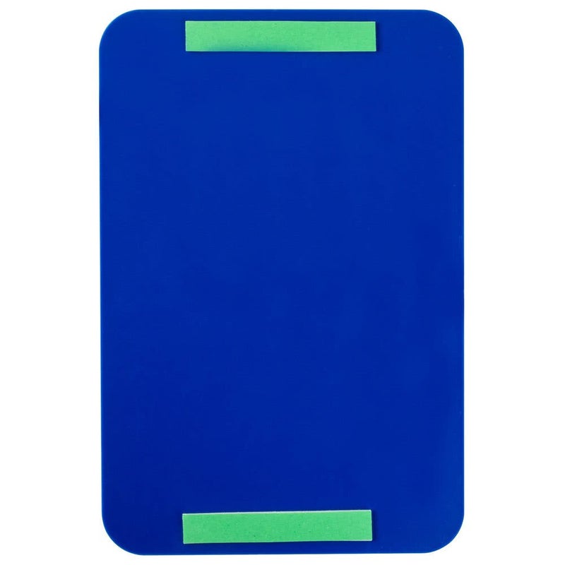 AborenCo ADA Men and Women Restrooms Sign Set with Braille Toilet Door Plate for Business Restaurant, 6" x 9" (Men and Women Set Blue) - Image 2